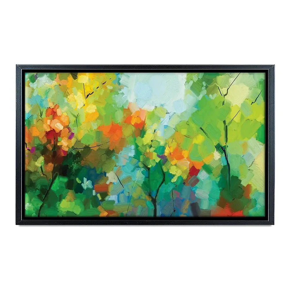 Abstract Forest Canvas Print Abstract Forest Canvas Print wall art product pluie_r / Shutterstock