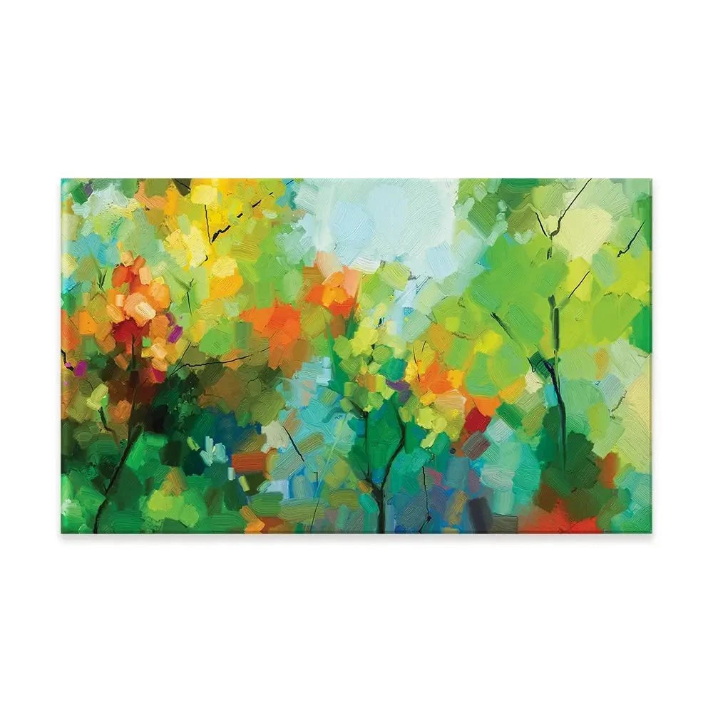 Abstract Forest Canvas Print Abstract Forest Canvas Print wall art product pluie_r / Shutterstock