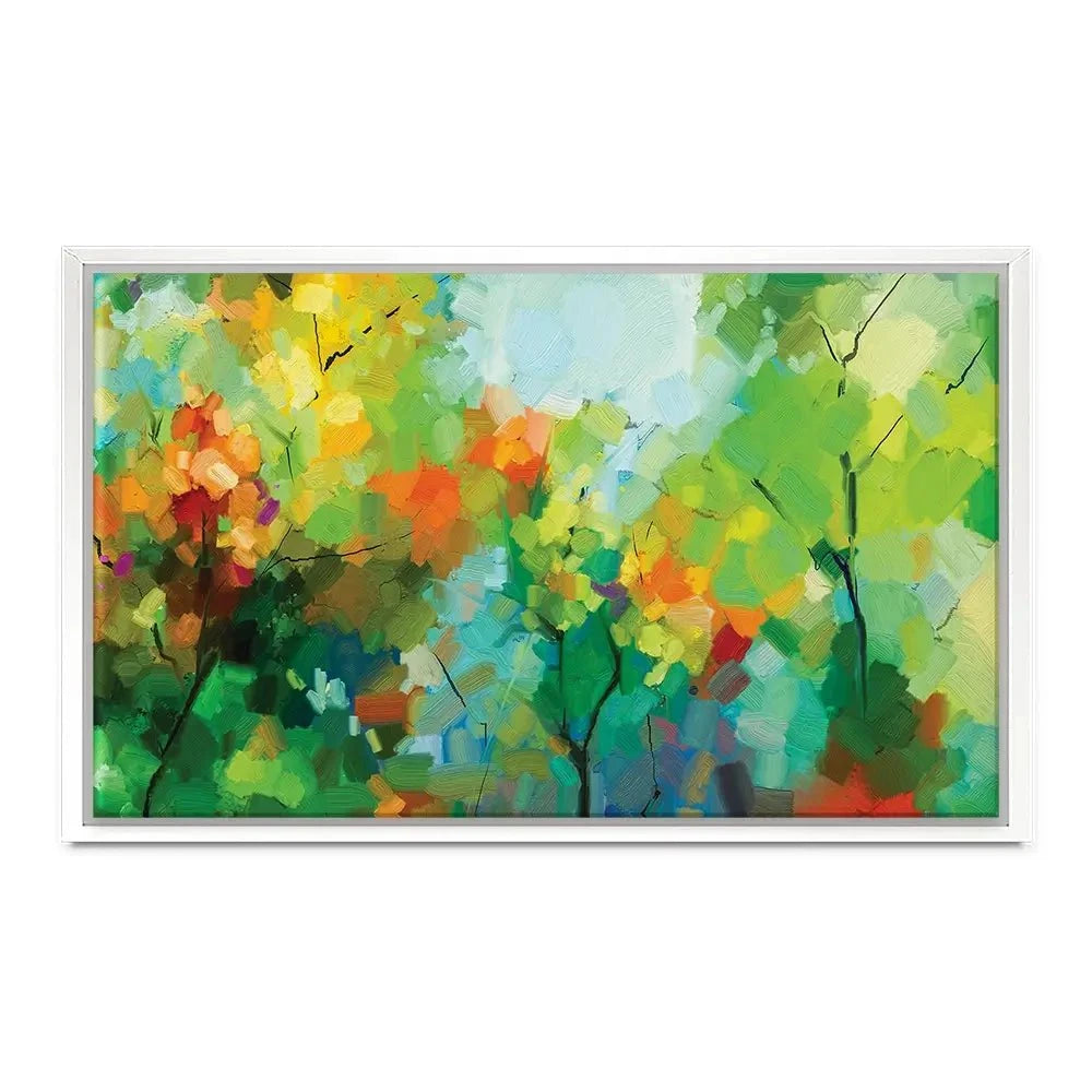 Abstract Forest Canvas Print Abstract Forest Canvas Print wall art product pluie_r / Shutterstock