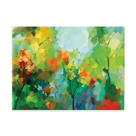 Abstract Forest Canvas Print Abstract Forest Canvas Print wall art product pluie_r / Shutterstock
