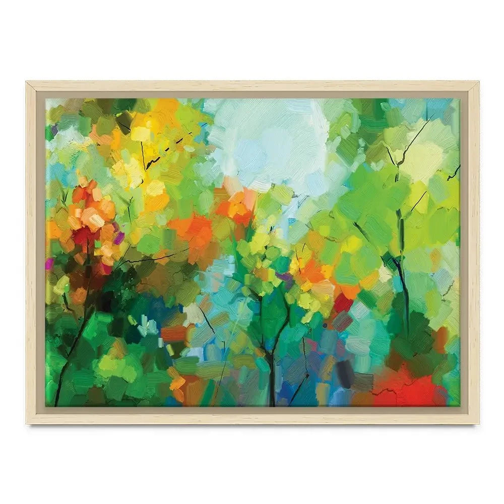 Abstract Forest Canvas Print Abstract Forest Canvas Print wall art product pluie_r / Shutterstock
