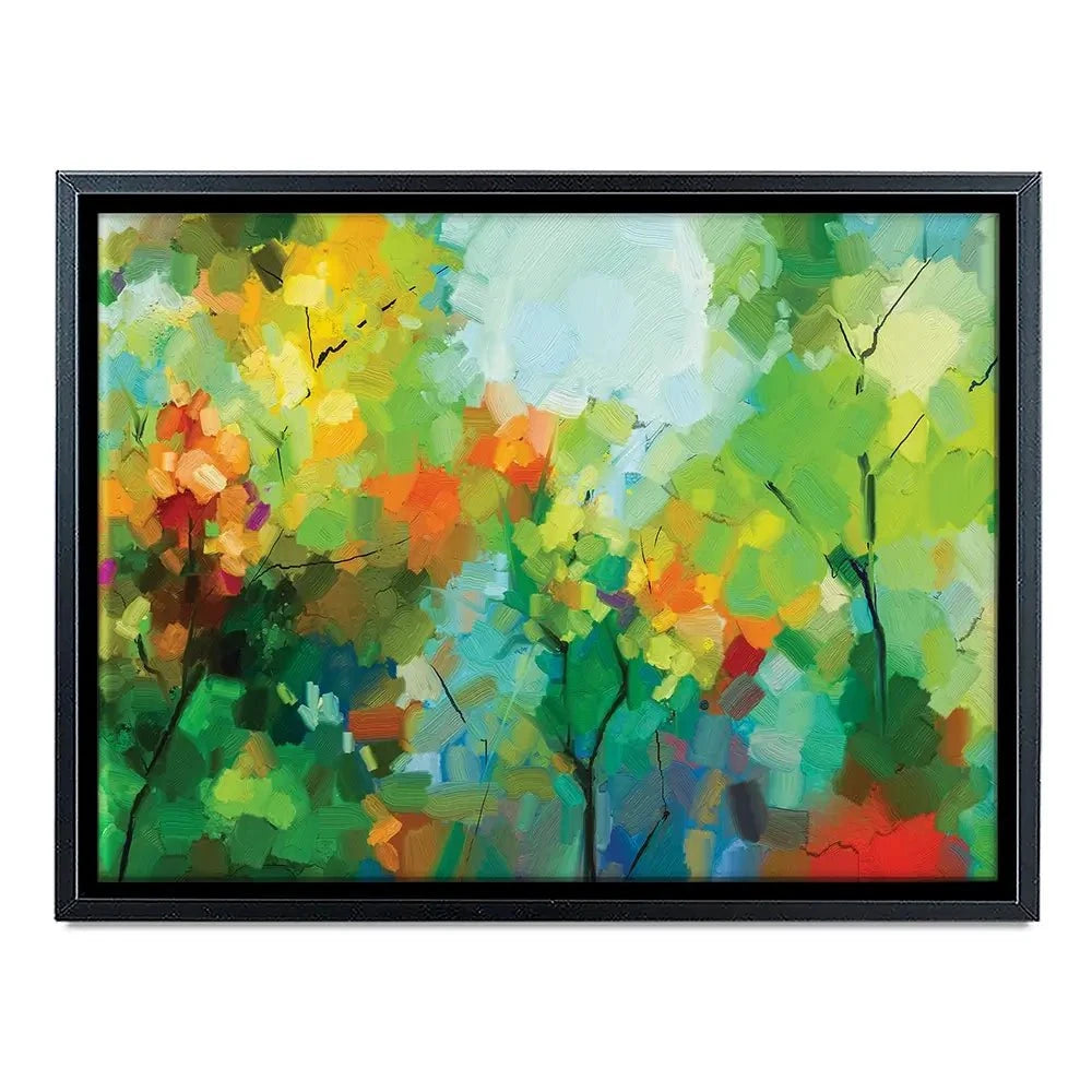 Abstract Forest Canvas Print Abstract Forest Canvas Print wall art product pluie_r / Shutterstock