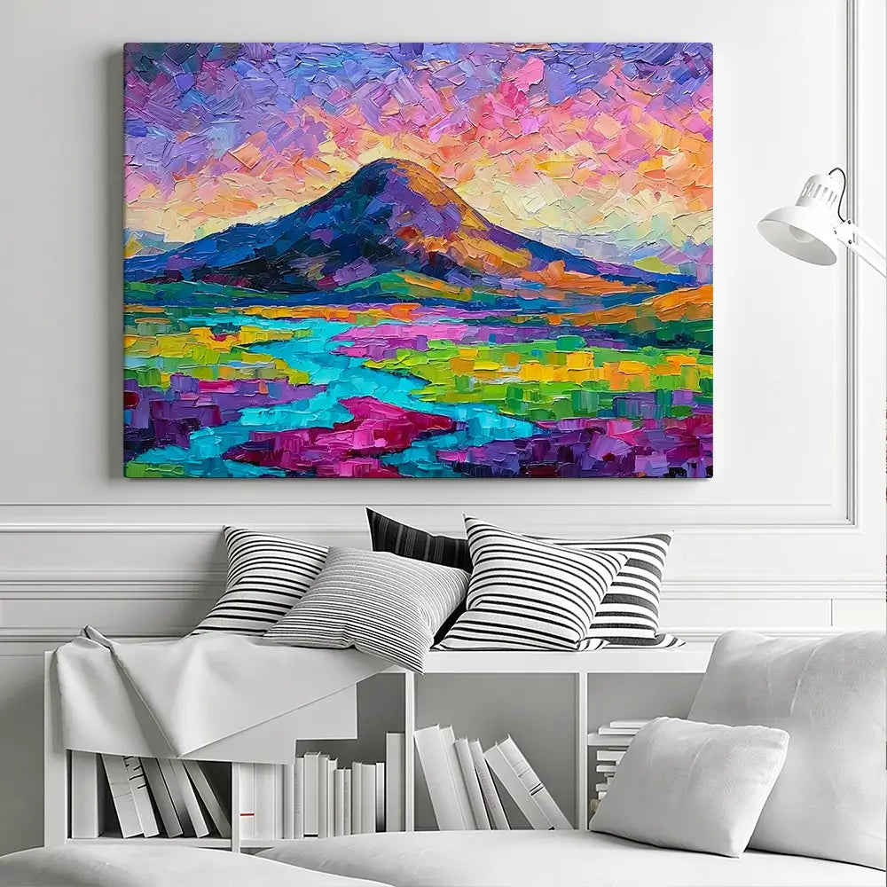 Abstract Hillside Canvas Print Abstract Hillside Canvas Print wall art product David Alexander Elder