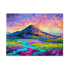 Abstract Hillside Canvas Print Abstract Hillside Canvas Print wall art product David Alexander Elder