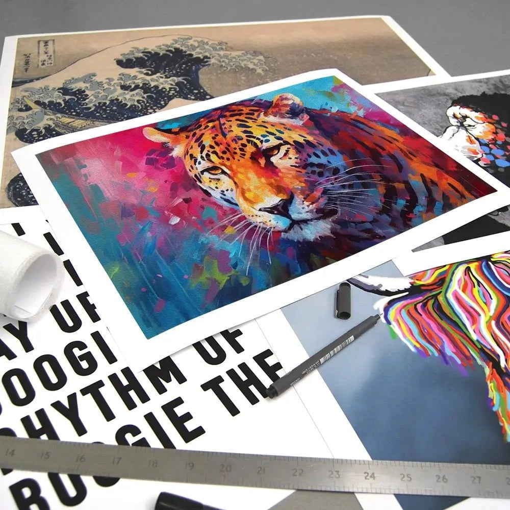 Abstract Jaguar Art Print Abstract Jaguar Art Print wall art product BinGoTinGo / Shutterstock