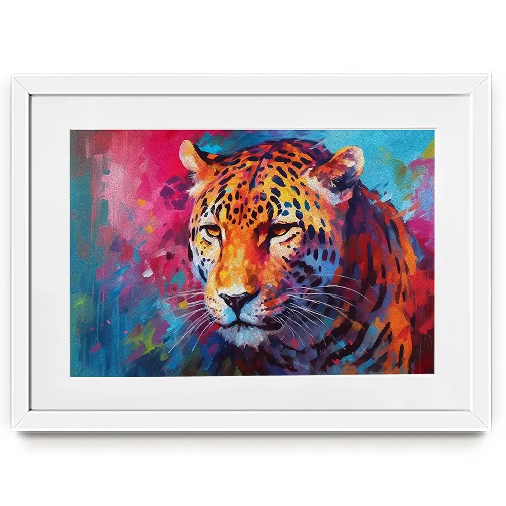 Abstract Jaguar Framed Art Print Abstract Jaguar Framed Art Print wall art product BinGoTinGo / Shutterstock