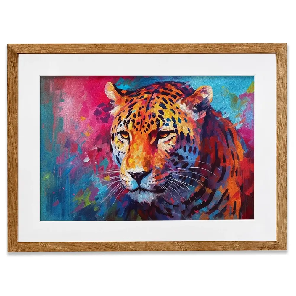Abstract Jaguar Framed Art Print Abstract Jaguar Framed Art Print wall art product BinGoTinGo / Shutterstock