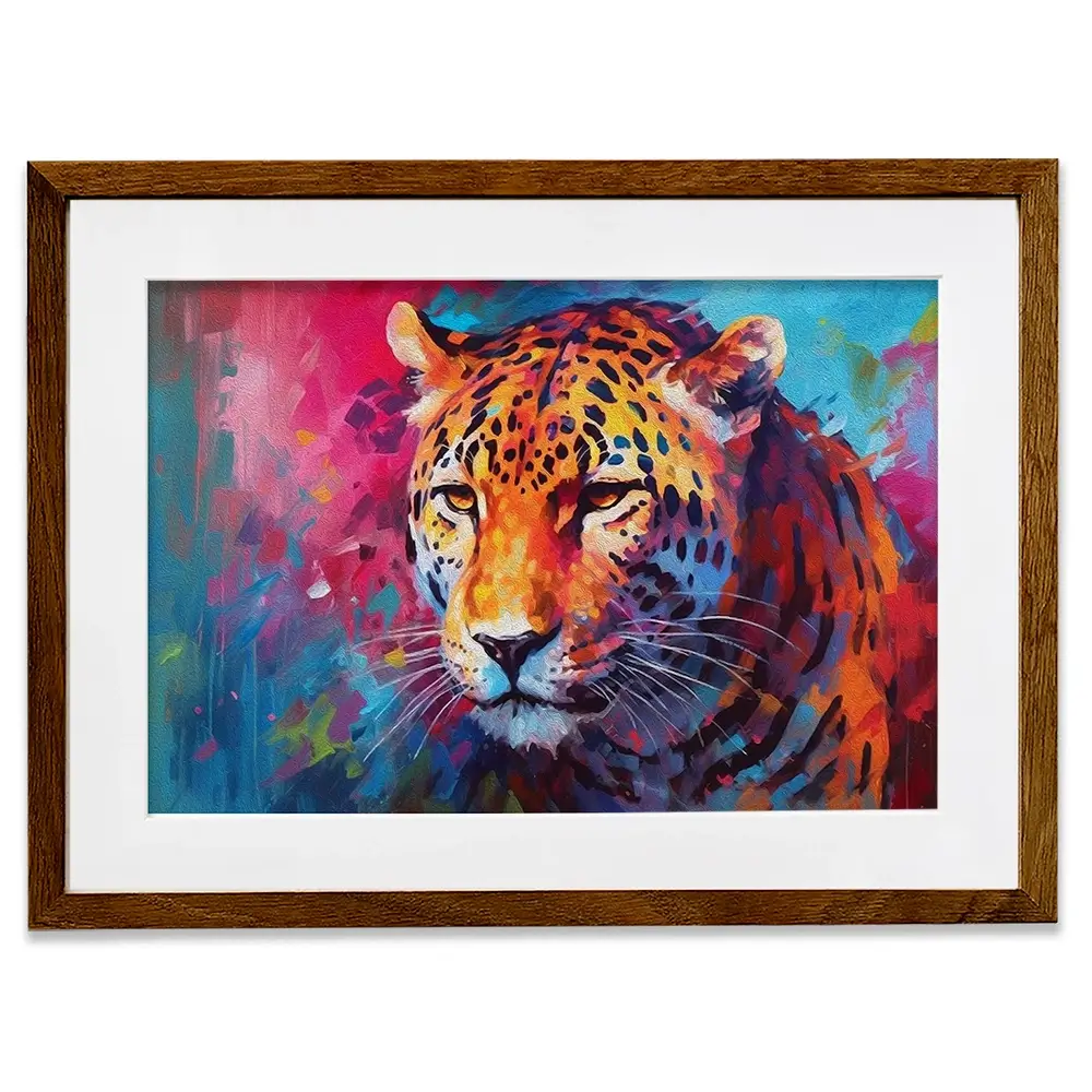 Abstract Jaguar Framed Art Print Abstract Jaguar Framed Art Print wall art product BinGoTinGo / Shutterstock
