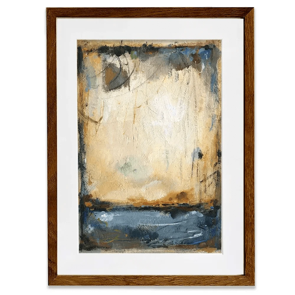 Abstract Lake Framed Art Print Abstract Lake Framed Art Print wall art product Svetlana Aleynikova