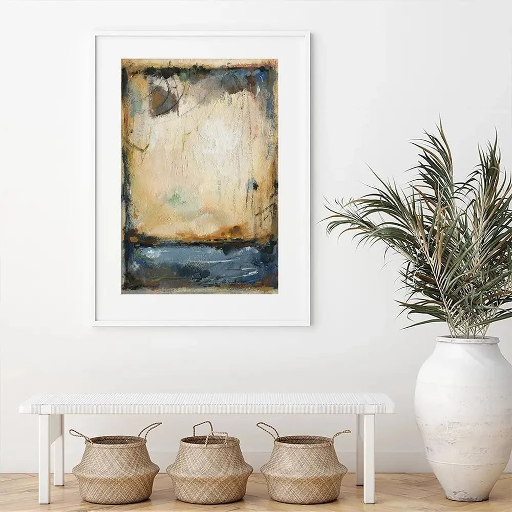 Abstract Lake Framed Art Print Abstract Lake Framed Art Print wall art product Svetlana Aleynikova