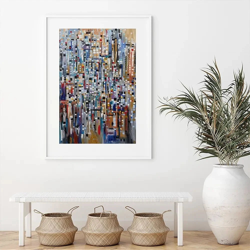 Abstract Life Framed Art Print Abstract Life Framed Art Print wall art product Ekaterina Ermilkina
