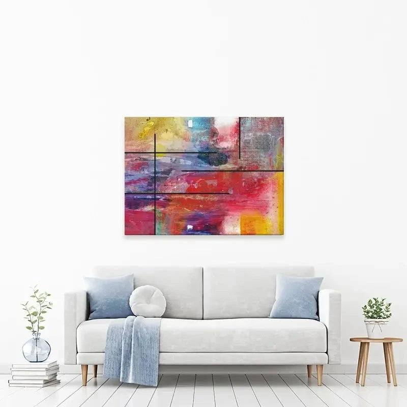 Abstract Lines Canvas Print Abstract Lines Canvas Print wall art product AZdesign / Shutterstock