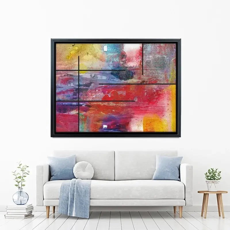 Abstract Lines Canvas Print Abstract Lines Canvas Print wall art product AZdesign / Shutterstock