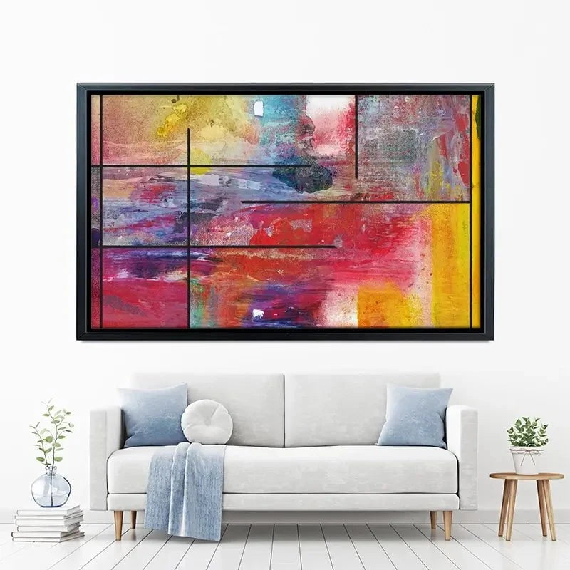 Abstract Lines Canvas Print Abstract Lines Canvas Print wall art product AZdesign / Shutterstock