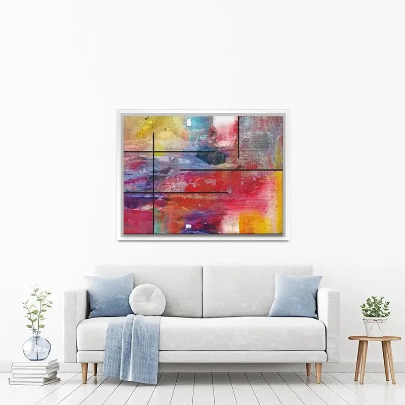 Abstract Lines Canvas Print Abstract Lines Canvas Print wall art product AZdesign / Shutterstock