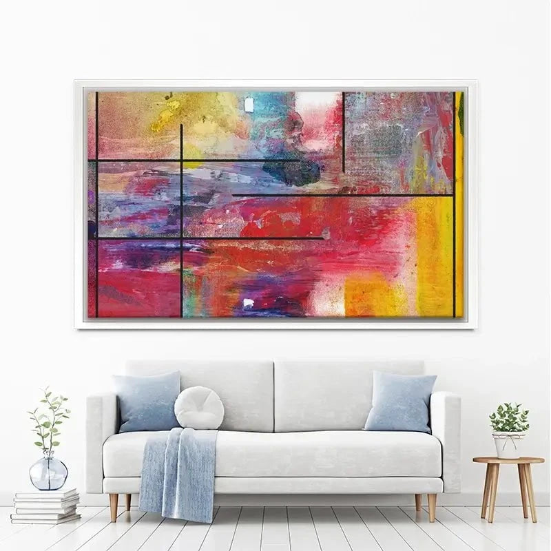 Abstract Lines Canvas Print Abstract Lines Canvas Print wall art product AZdesign / Shutterstock