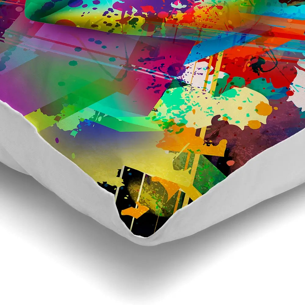 Abstract Lips Cushion Abstract Lips Cushion wall art product ARTEMENKO VALENTYN / Shutterstock