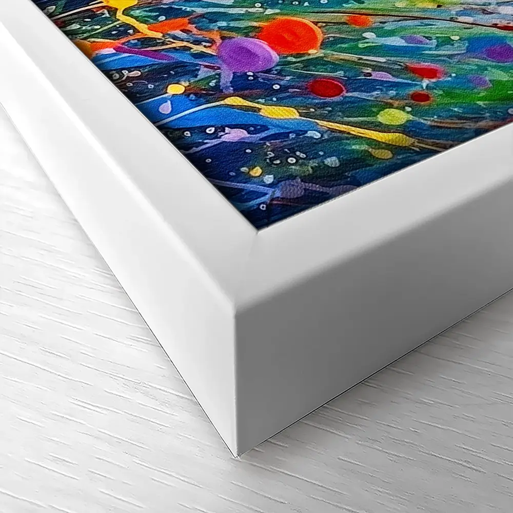 Abstract Meadow Flowers Canvas Print Abstract Meadow Flowers Canvas Print wall art product Lena Owens - Independent