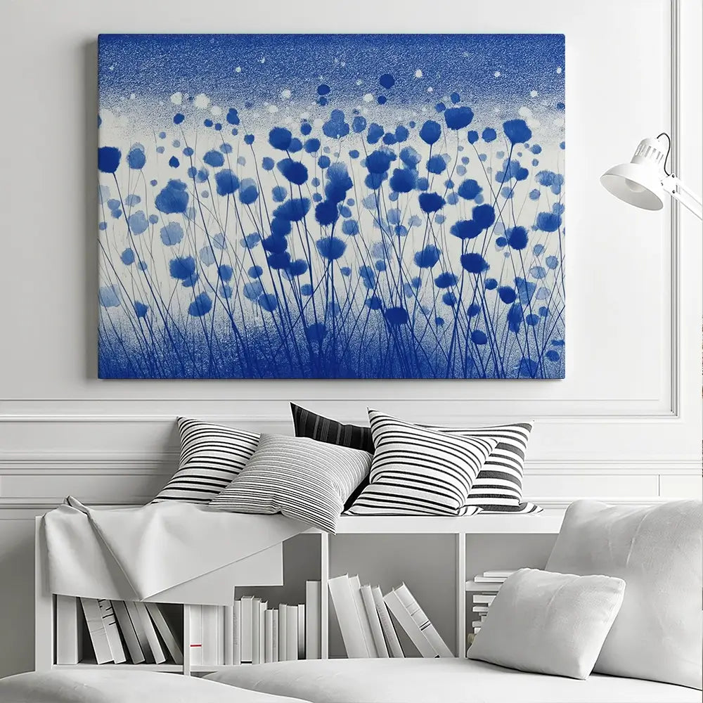 Abstract Meadow Grasses Canvas Print Abstract Meadow Grasses Canvas Print wall art product Chromatic Storm Studio