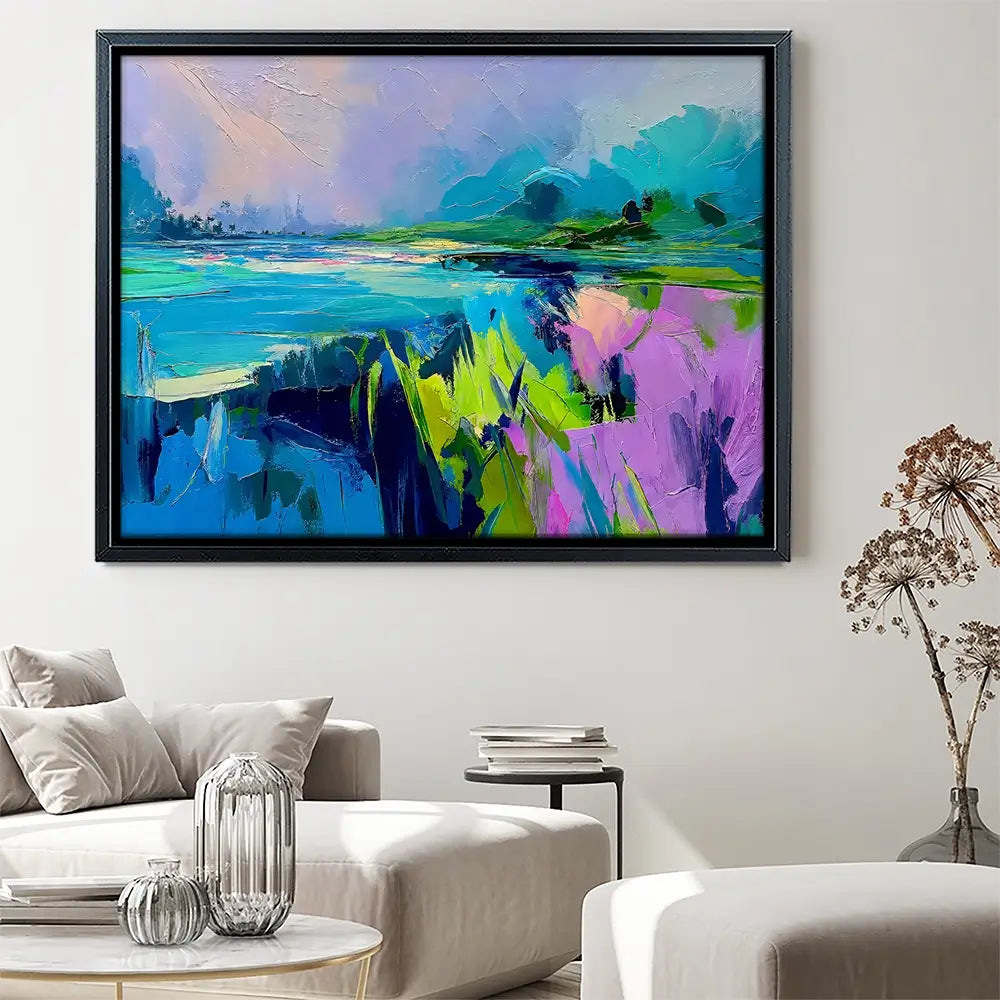 Abstract Meadows Canvas Print Abstract Meadows Canvas Print wall art product David Alexander Elder