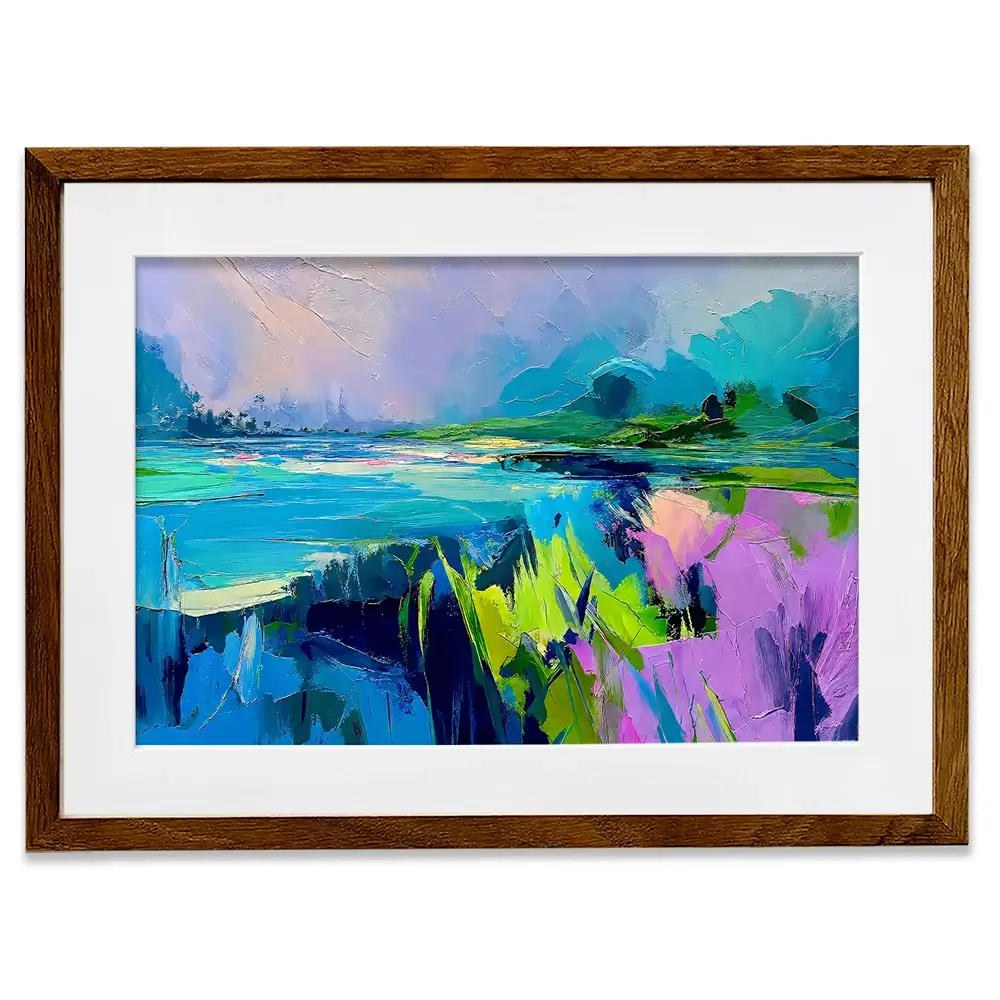Abstract Meadows Framed Art Print Abstract Meadows Framed Art Print wall art product David Alexander Elder