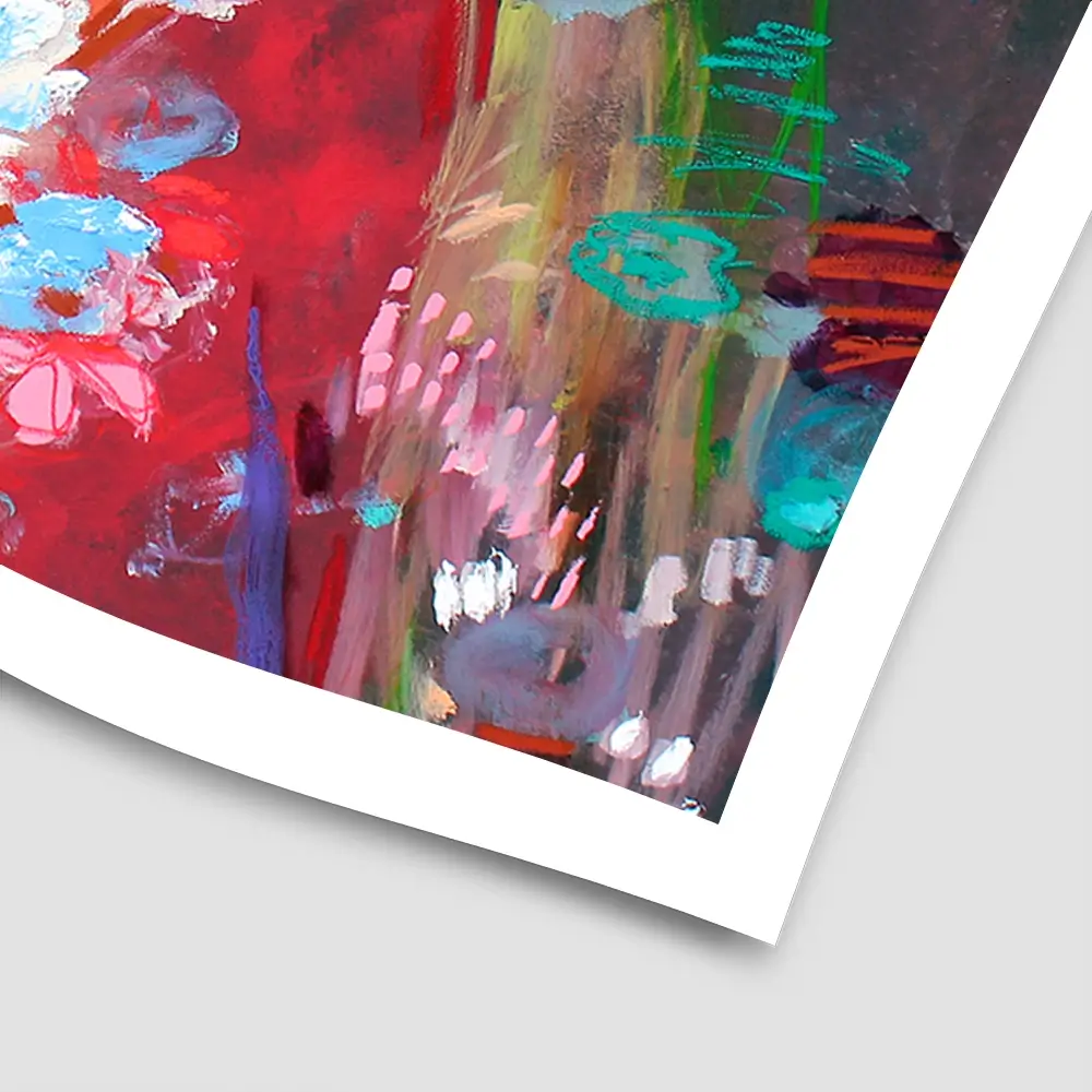 Abstract Nature Square Art Print Abstract Nature Square Art Print wall art product Studio Paint-Ing