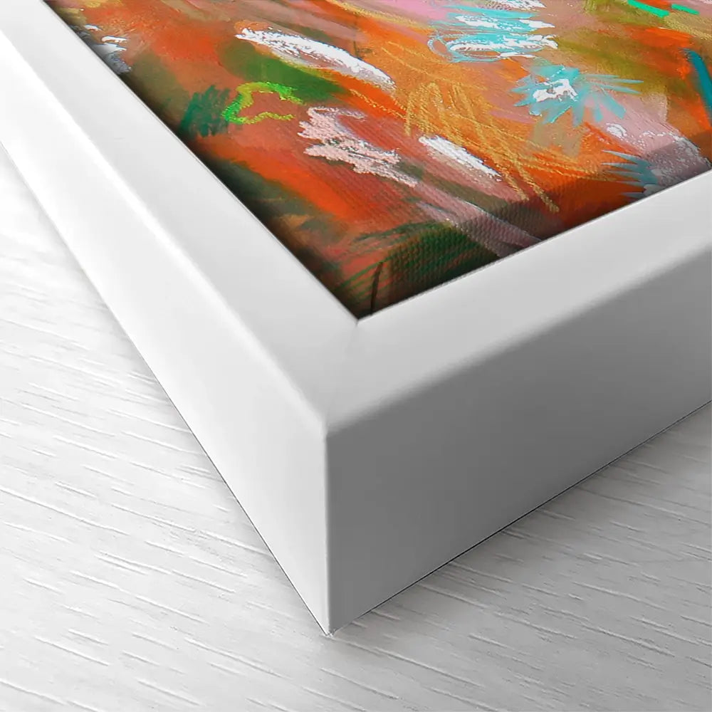 Abstract Nature Square Canvas Print Abstract Nature Square Canvas Print wall art product Studio Paint-Ing