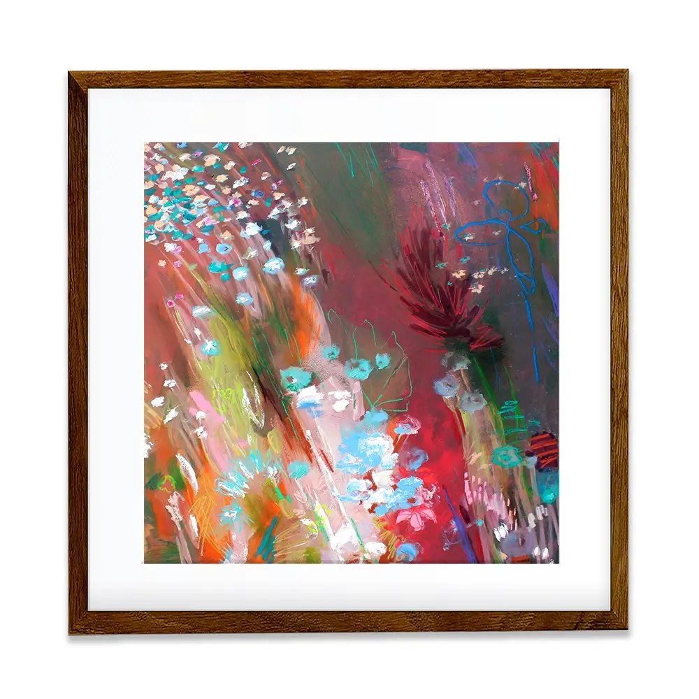 Abstract Nature Square Framed Art Print Abstract Nature Square Framed Art Print wall art product Studio Paint-Ing