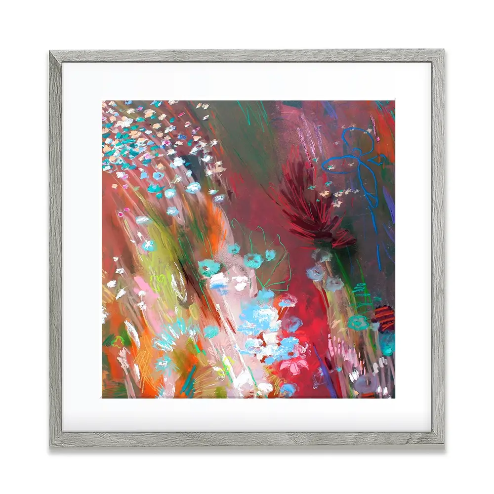 Abstract Nature Square Framed Art Print Abstract Nature Square Framed Art Print wall art product Studio Paint-Ing
