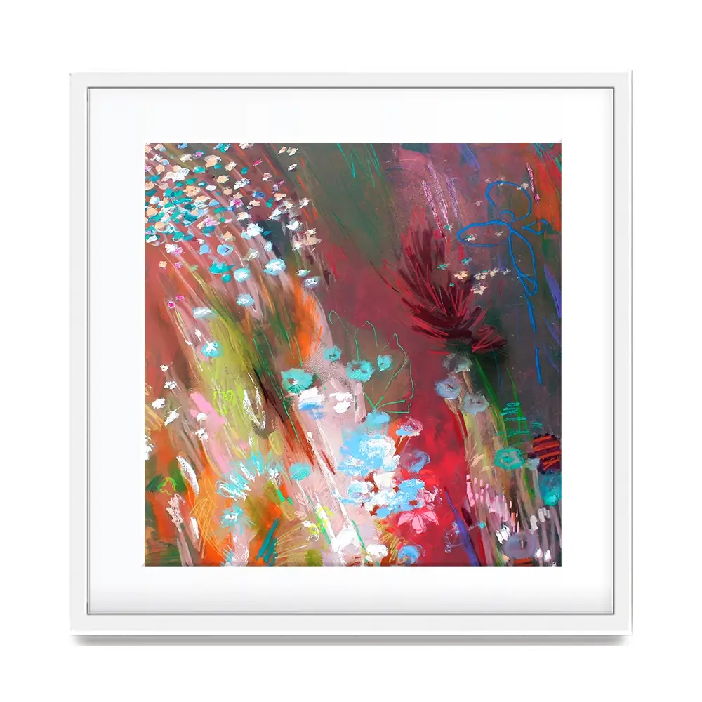 Abstract Nature Square Framed Art Print Abstract Nature Square Framed Art Print wall art product Studio Paint-Ing