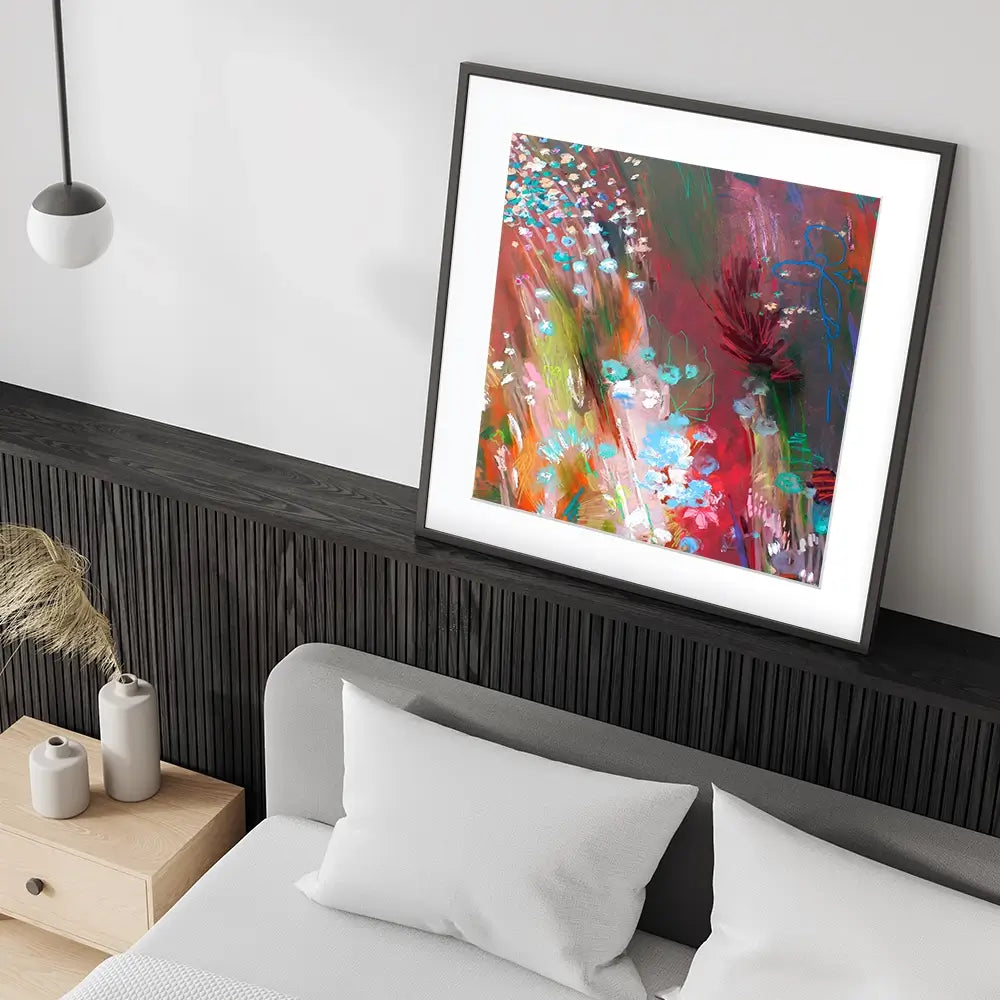 Abstract Nature Square Framed Art Print Abstract Nature Square Framed Art Print wall art product Studio Paint-Ing