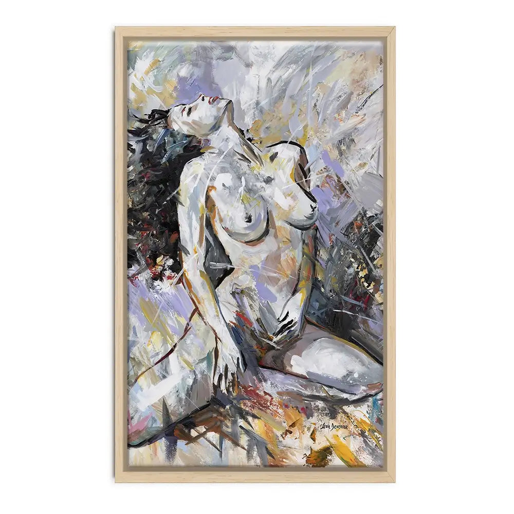 Abstract Nude Woman Oversized Canvas Print Abstract Nude Woman Oversized Canvas Print wall art product Leon Devenice