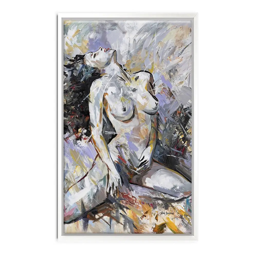 Abstract Nude Woman Oversized Canvas Print Abstract Nude Woman Oversized Canvas Print wall art product Leon Devenice