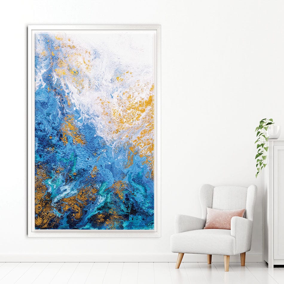 Abstract Ocean Canvas Print wall art product CYC / Shutterstock