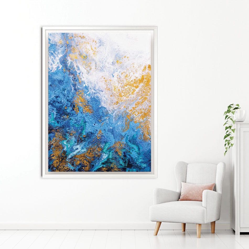 Abstract Ocean Canvas Print wall art product CYC / Shutterstock