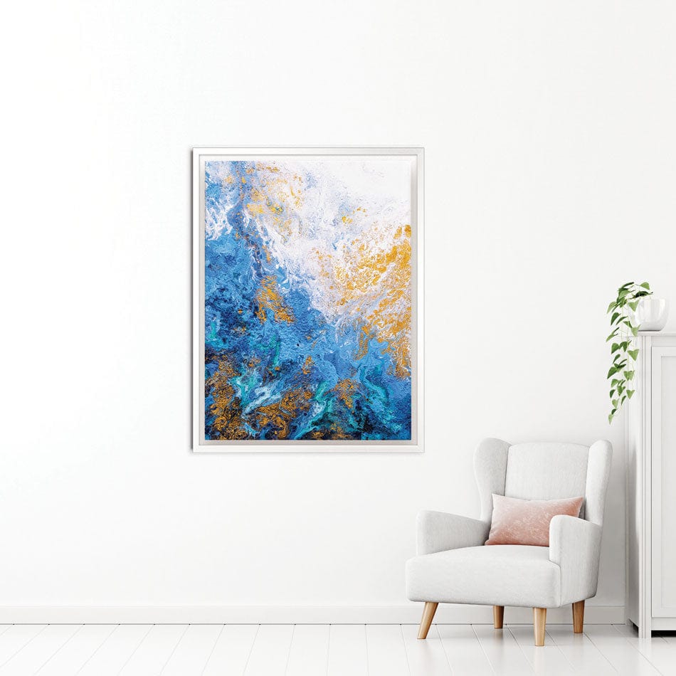 Abstract Ocean Canvas Print wall art product CYC / Shutterstock
