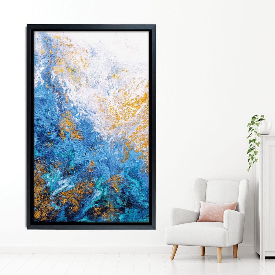 Abstract Ocean Canvas Print wall art product CYC / Shutterstock
