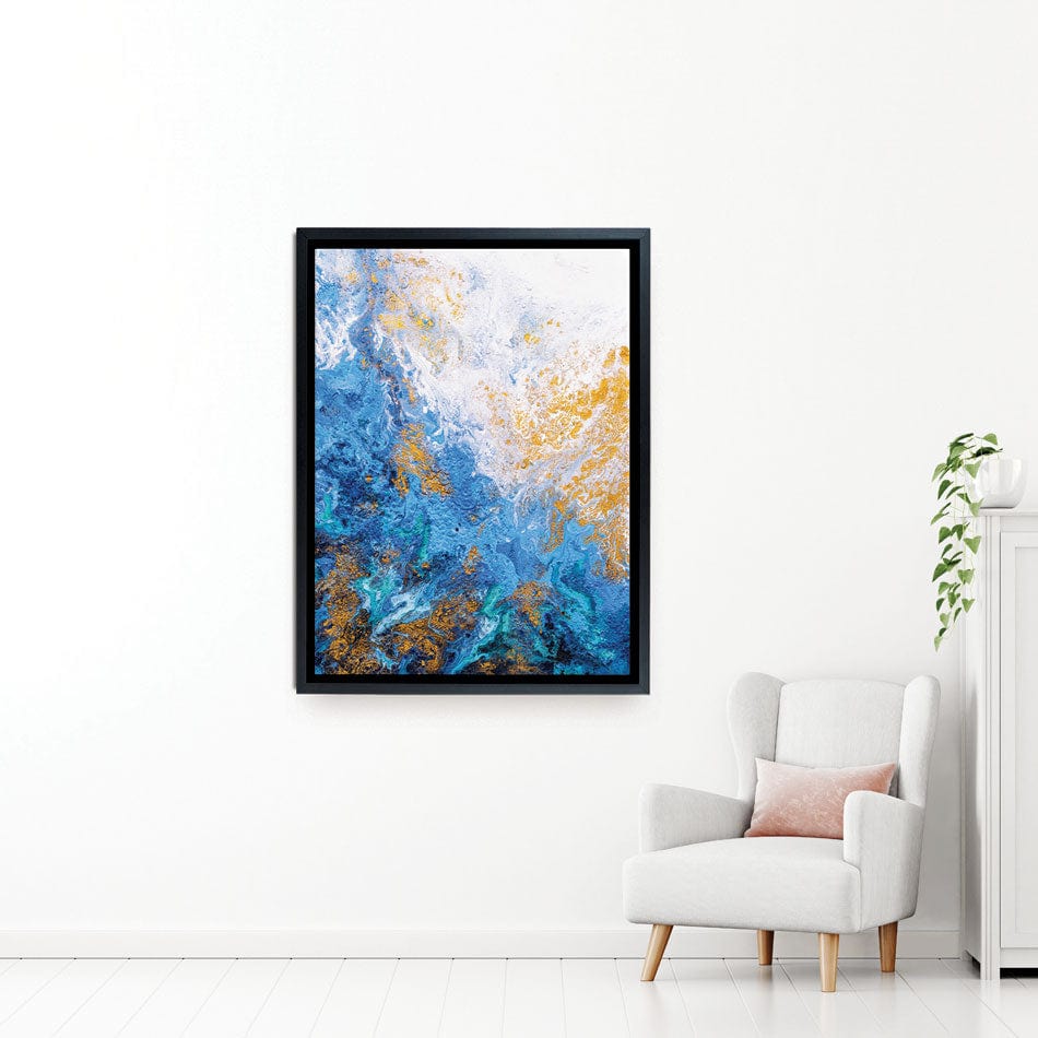 Abstract Ocean Canvas Print wall art product CYC / Shutterstock