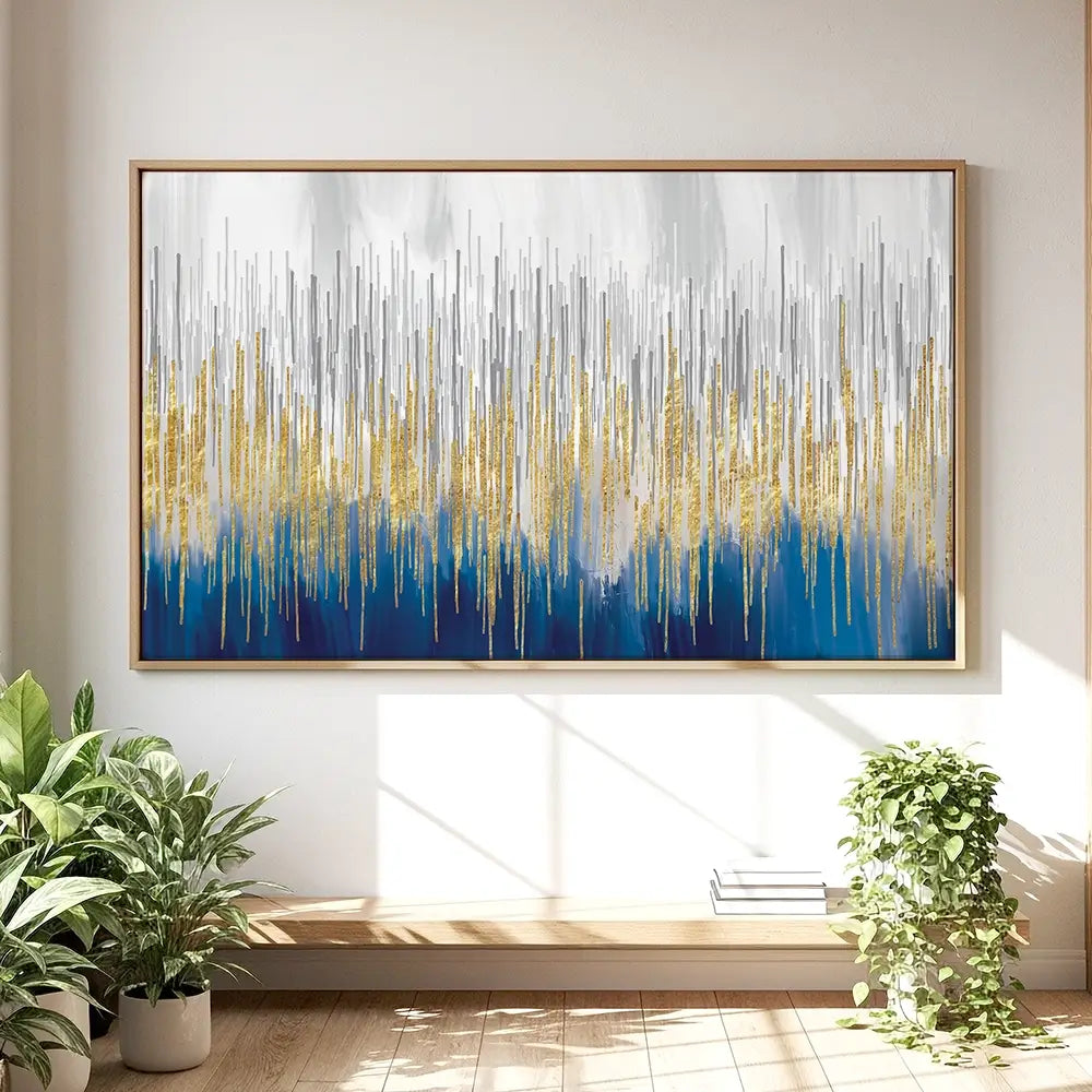 Abstract Parallels Oversized Canvas Print Abstract Parallels Oversized Canvas Print wall art product Art Print Shop
