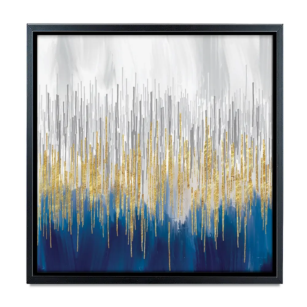 Abstract Parallels Square Canvas Print Abstract Parallels Square Canvas Print wall art product taif ahmed / Shutterstock