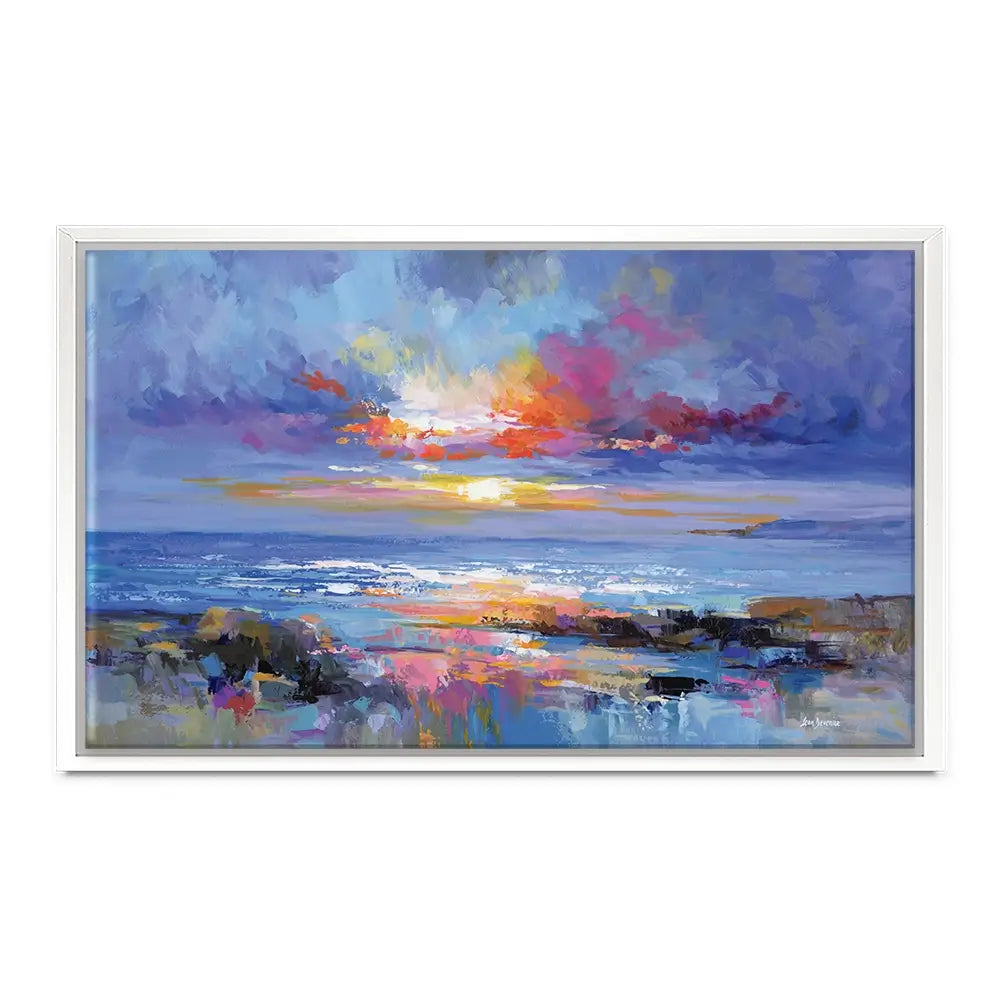 Abstract Seascape Canvas Print Abstract Seascape Canvas Print wall art product Leon Devenice