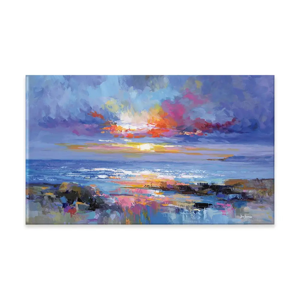 Abstract Seascape Canvas Print Abstract Seascape Canvas Print wall art product Leon Devenice