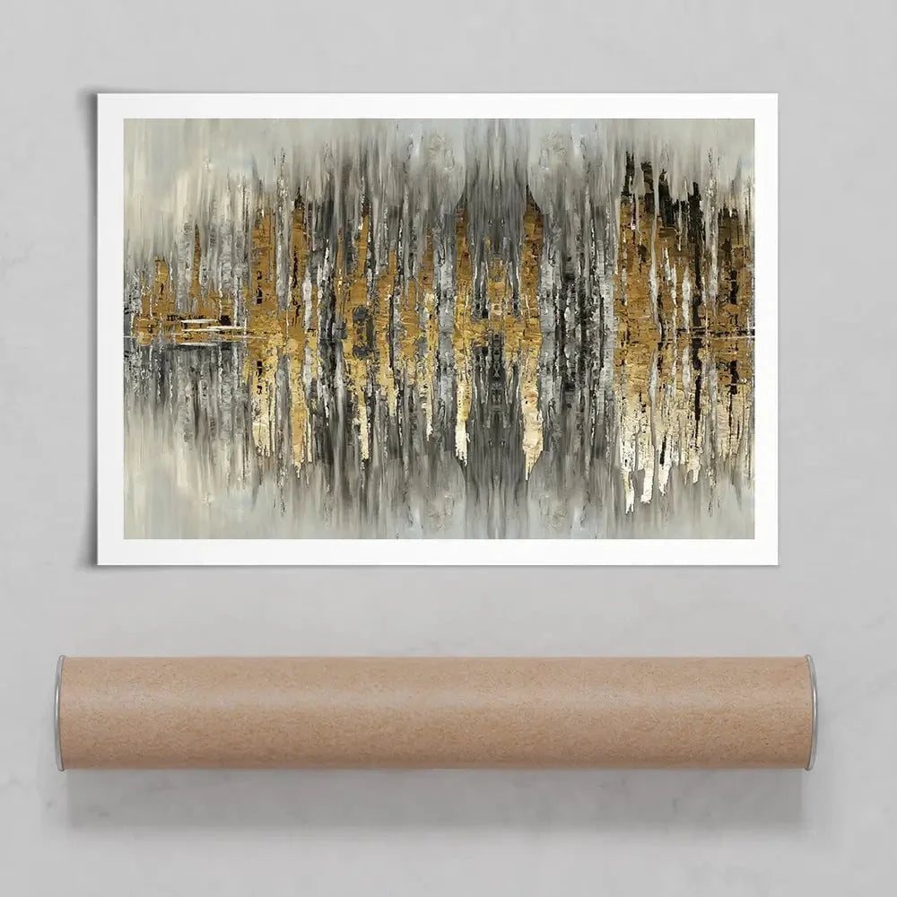 Abstract Sound Wave Art Print Abstract Sound Wave Art Print wall art product Muzi pear studio / Shutterstock