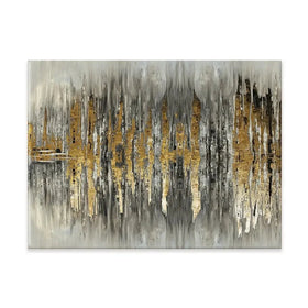 Abstract Sound Wave Canvas Print Abstract Sound Wave Canvas Print wall art product Muzi pear studio / Shutterstock