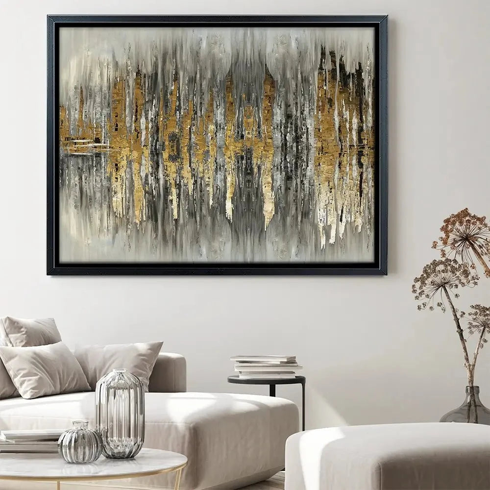 Abstract Sound Wave Canvas Print Abstract Sound Wave Canvas Print wall art product Muzi pear studio / Shutterstock