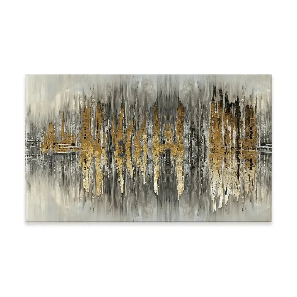 Abstract Sound Wave Canvas Print Abstract Sound Wave Canvas Print wall art product Muzi pear studio / Shutterstock