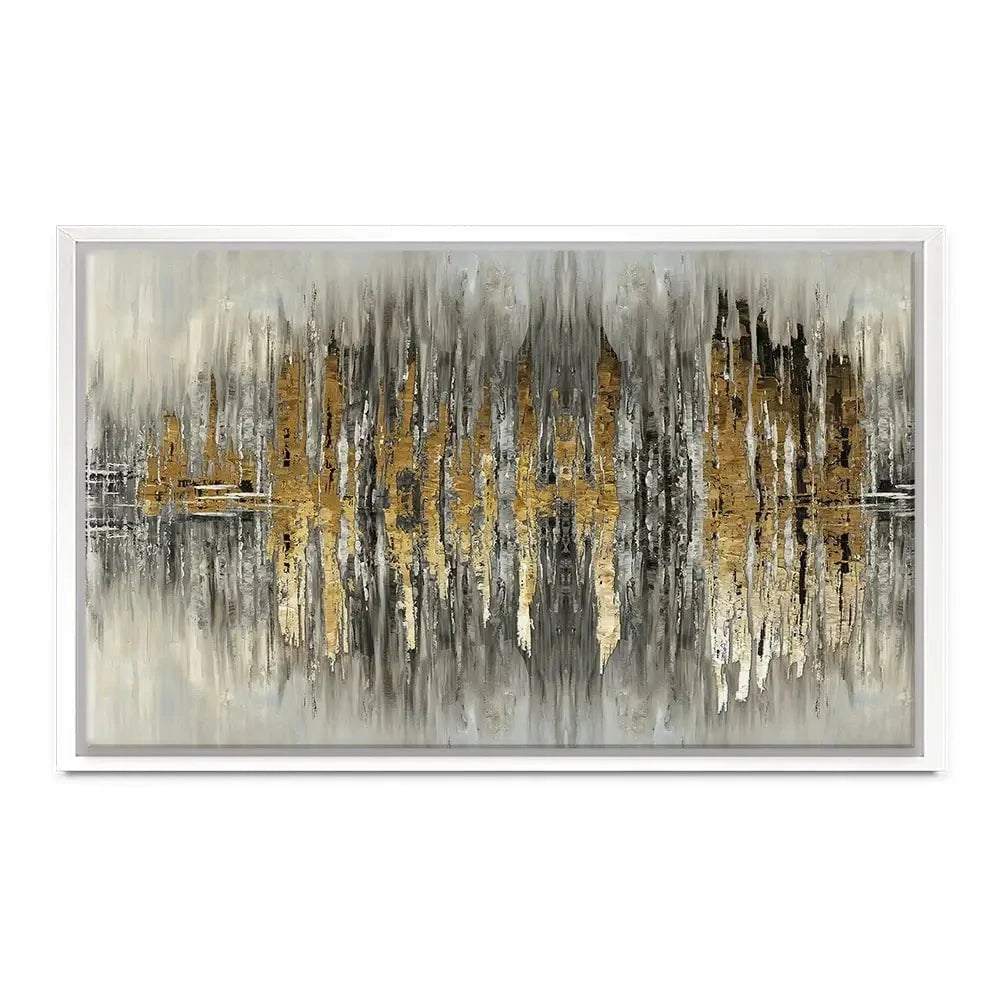 Abstract Sound Wave Canvas Print Abstract Sound Wave Canvas Print wall art product Muzi pear studio / Shutterstock