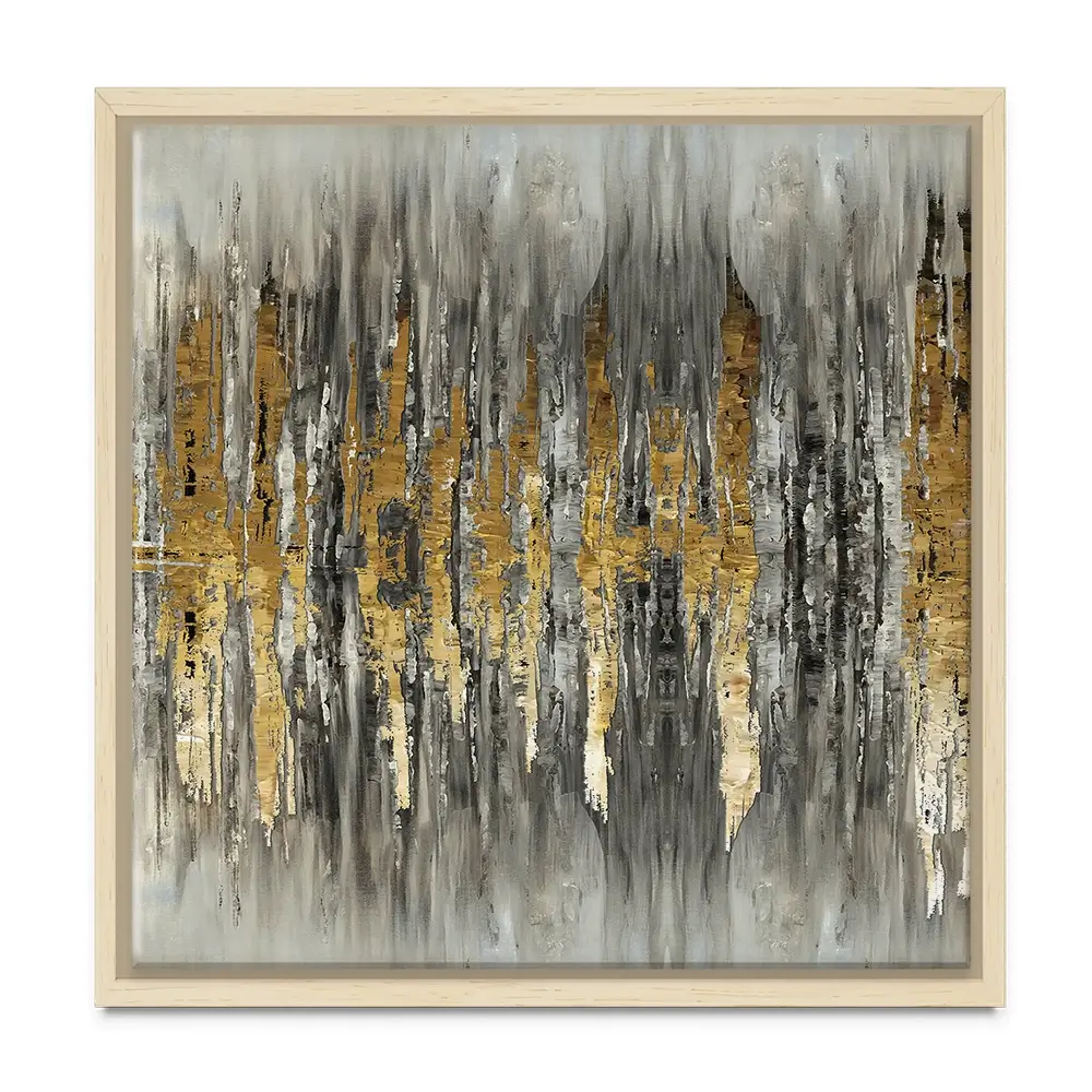 Abstract Sound Wave Square Canvas Print Abstract Sound Wave Square Canvas Print wall art product Muzi pear studio / Shutterstock