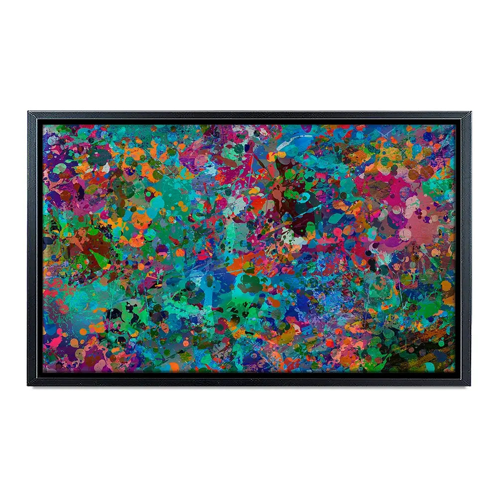 Abstract Splashes Canvas Print Abstract Splashes Canvas Print wall art product ARTEMENKO VALENTYN / Shutterstock