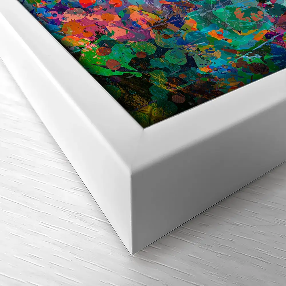 Abstract Splashes Canvas Print Abstract Splashes Canvas Print wall art product ARTEMENKO VALENTYN / Shutterstock